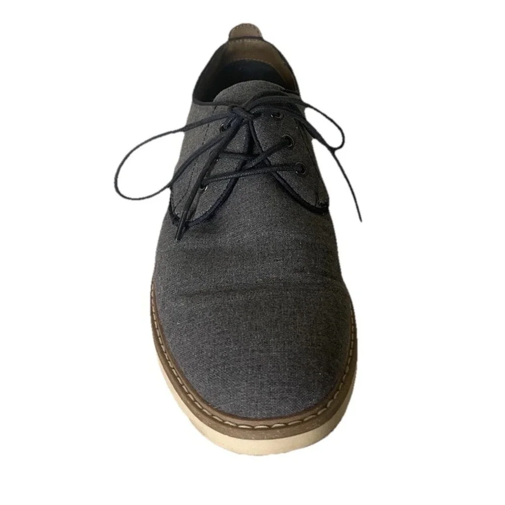 Hawker Rye Gray Men's Lace-up‎ Oxford Shoes Size 10 Dress/Casual